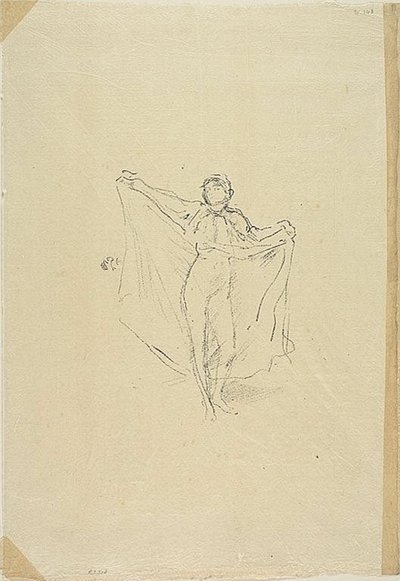 La Danseuse: Çıplaklık Üzerine Bir Araştırma by James Abbott McNeill Whistler
