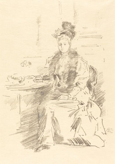 Güzel New Yorklu by James Abbott McNeill Whistler