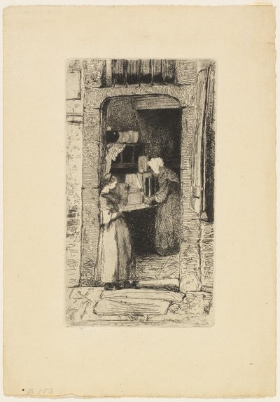 hardal satıcısı by James Abbott McNeill Whistler
