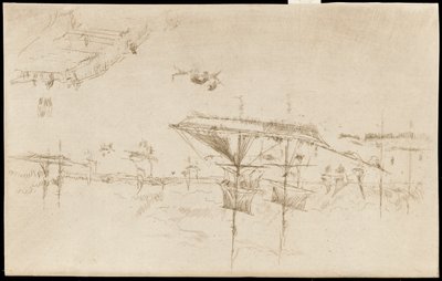 Lagün-Öğlen by James Abbott McNeill Whistler