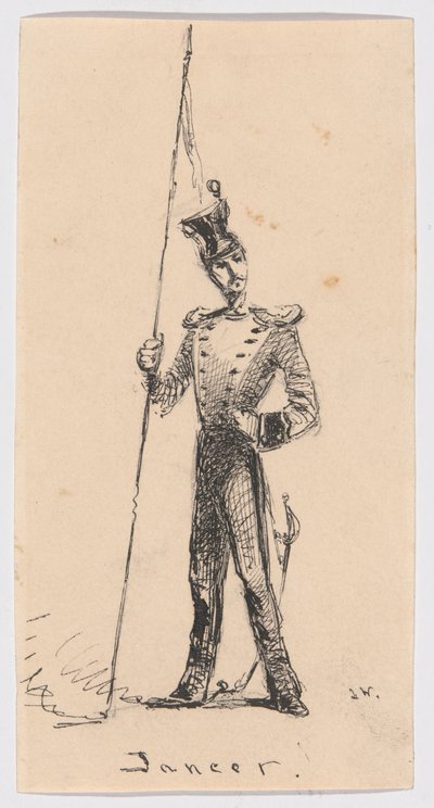 mızrakçı by James Abbott McNeill Whistler