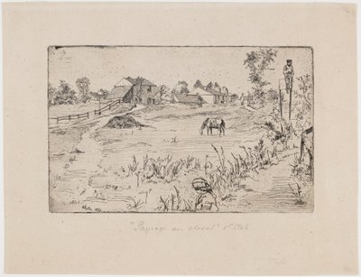 Atlarla Manzara by James Abbott McNeill Whistler