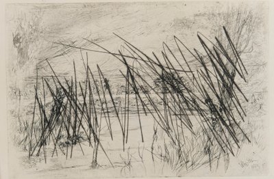 Bir Balıkçı ile Manzara by James Abbott McNeill Whistler