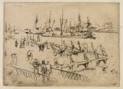Küçük Dordrecht by James Abbott McNeill Whistler
