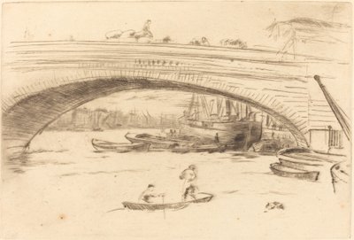 Londra Köprüsü by James Abbott McNeill Whistler