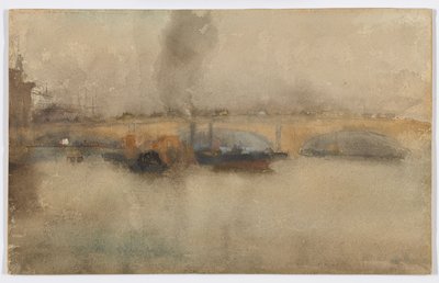 Londra Köprüsü by James Abbott McNeill Whistler