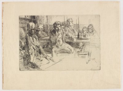 kıyı erkekleri by James Abbott McNeill Whistler