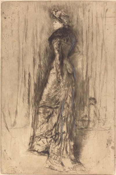 Maud, Ayakta by James Abbott McNeill Whistler