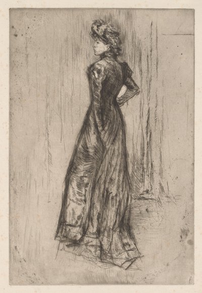 Maud, Ayakta by James Abbott McNeill Whistler