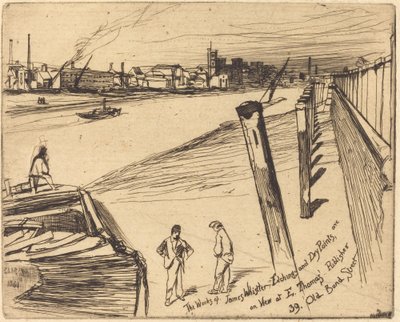 değirmen bankası by James Abbott McNeill Whistler