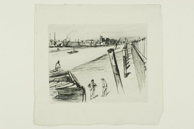 değirmen bankası by James Abbott McNeill Whistler