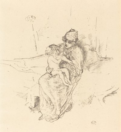 Anne ve Çocuk, No. 1 by James Abbott McNeill Whistler