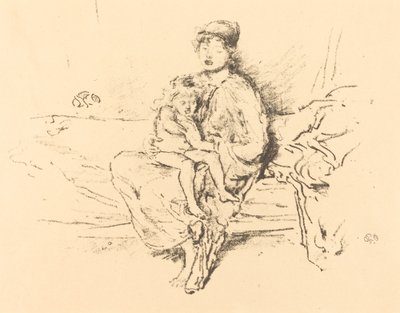 Anne ve Çocuk, No. 2 by James Abbott McNeill Whistler