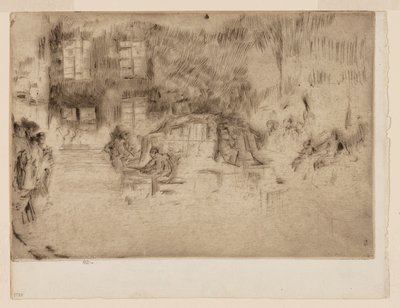Murano - Cam Ocağı by James Abbott McNeill Whistler