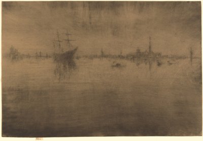 gece by James Abbott McNeill Whistler