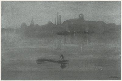 gece by James Abbott McNeill Whistler