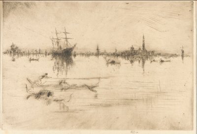 gece by James Abbott McNeill Whistler