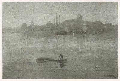 gece by James Abbott McNeill Whistler