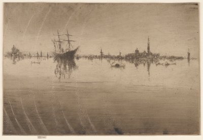 gece by James Abbott McNeill Whistler