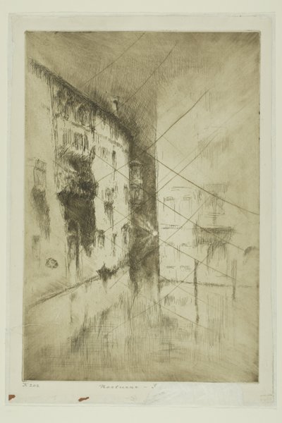 Gece: Saraylar by James Abbott McNeill Whistler