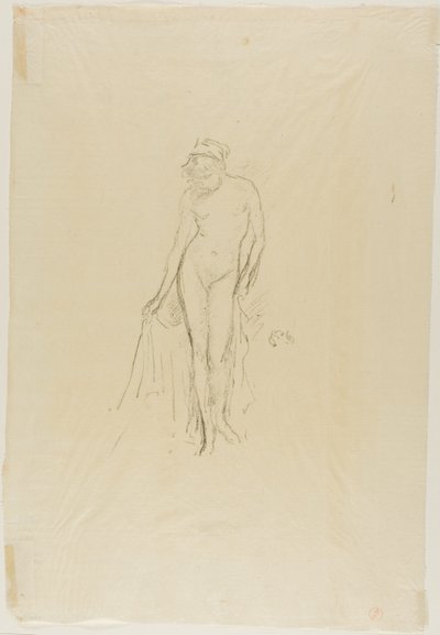 Çıplak Model, Ayakta by James Abbott McNeill Whistler