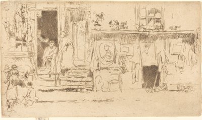 Eski Giyim Mağazası, No.II by James Abbott McNeill Whistler