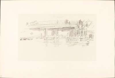Eski Battersea Köprüsü by James Abbott McNeill Whistler