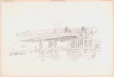 Eski Battersea Köprüsü by James Abbott McNeill Whistler
