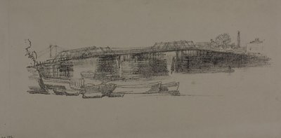 Eski Battersea Köprüsü, No. 2 by James Abbott McNeill Whistler