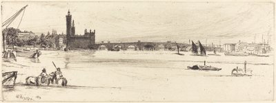 Eski Westminster Köprüsü by James Abbott McNeill Whistler