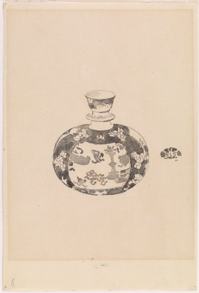 Çan Kapaklı Oviform Zencefil Kavanozu by James Abbott McNeill Whistler