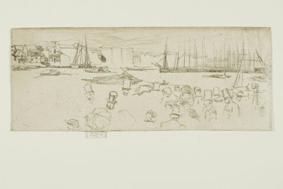 Penny Yolcular, Limehouse by James Abbott McNeill Whistler