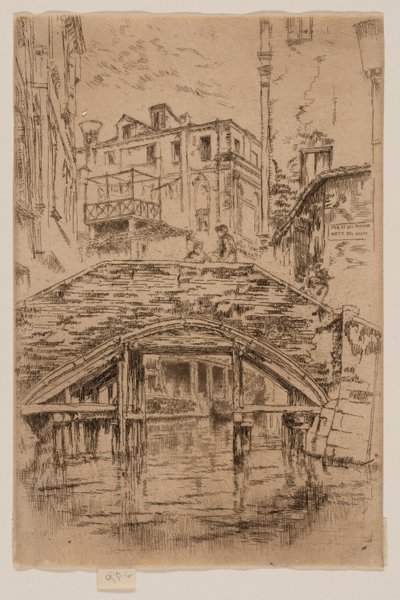 Piovan Köprüsü by James Abbott McNeill Whistler
