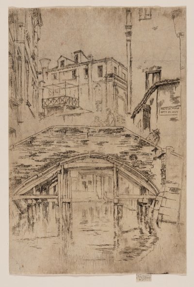 Piovan Köprüsü by James Abbott McNeill Whistler
