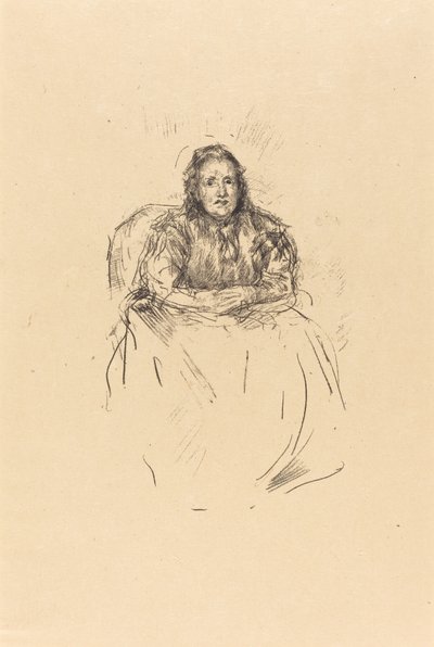 Portre Çalışması: Bayan Philip by James Abbott McNeill Whistler
