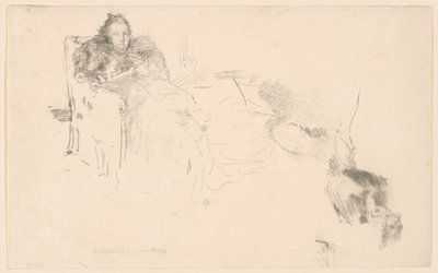 Portre Çalışması: Bayan Philip, No. 4 [Philips Çalışmaları] by James Abbott McNeill Whistler