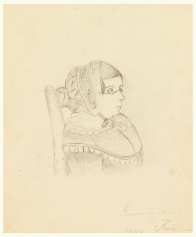 Alicia McNeill Teyzenin Portresi by James Abbott McNeill Whistler