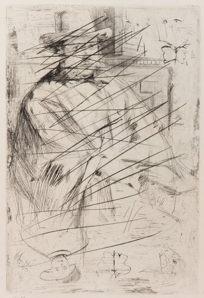 bir adamın portresi by James Abbott McNeill Whistler