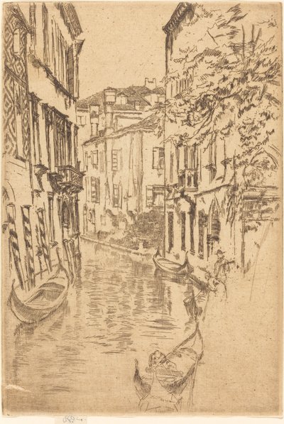 sessiz kanal by James Abbott McNeill Whistler