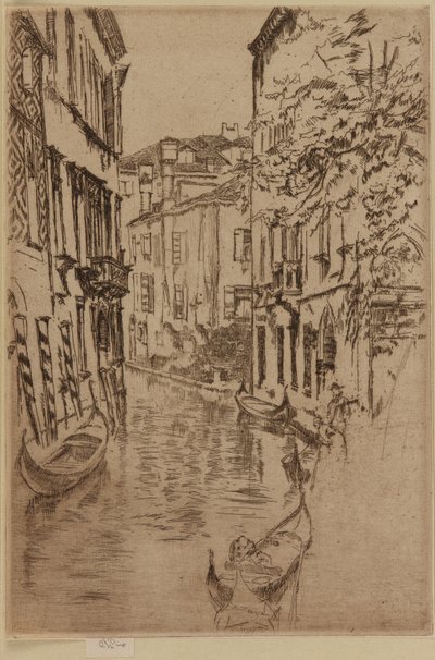 sessiz kanal by James Abbott McNeill Whistler