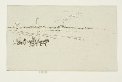Tren İstasyonu, Voves by James Abbott McNeill Whistler