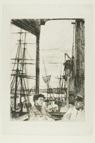 Rotherhithe by James Abbott McNeill Whistler