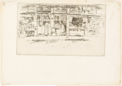 Rue de la Rochefoucauld by James Abbott McNeill Whistler
