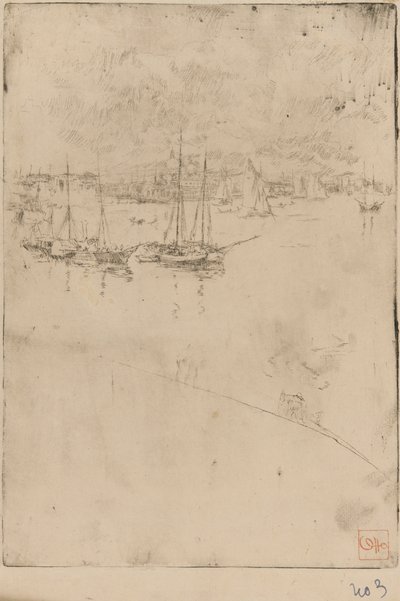 Aziz George by James Abbott McNeill Whistler