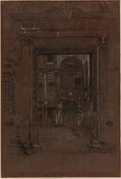 Havari ve Evangelist San Giovanni by James Abbott McNeill Whistler