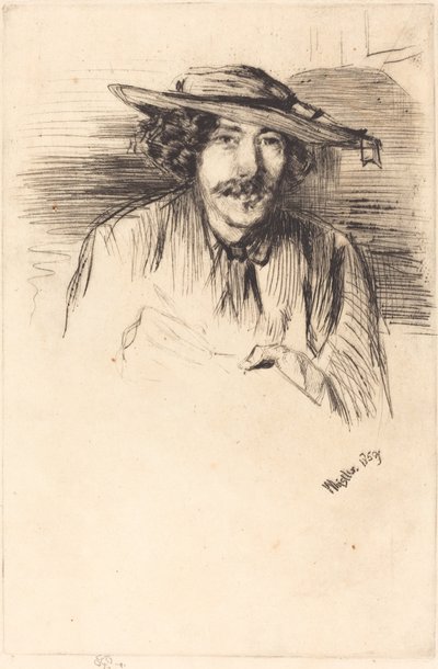 Otoportre by James Abbott McNeill Whistler
