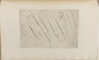 Kafa taslağı by James Abbott McNeill Whistler