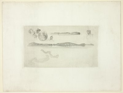 Sahil Etüt Plakası Eskizleri by James Abbott McNeill Whistler
