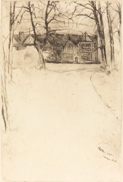 Konuşma Salonu, No.1 by James Abbott McNeill Whistler