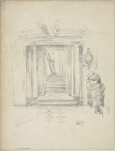 Merdiven by James Abbott McNeill Whistler